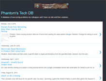 Tablet Screenshot of phantomtdb.blogspot.com