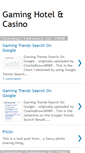 Mobile Screenshot of gaminghotelcasino.blogspot.com