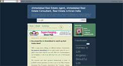 Desktop Screenshot of ahmedabad-real-estate.blogspot.com