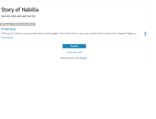 Tablet Screenshot of nabillalife.blogspot.com