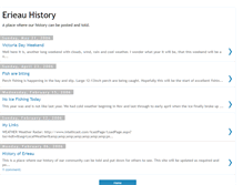 Tablet Screenshot of erieau-history.blogspot.com