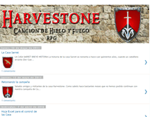 Tablet Screenshot of canciondehieloyfuegorpg.blogspot.com