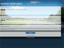 Tablet Screenshot of noriahperfumes.blogspot.com
