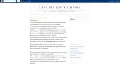 Desktop Screenshot of cadadiamejorymejor.blogspot.com