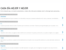 Tablet Screenshot of cadadiamejorymejor.blogspot.com