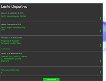 Tablet Screenshot of lentedeportivo.blogspot.com