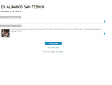 Tablet Screenshot of exalumnos-sanfermin.blogspot.com