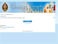 Tablet Screenshot of heraldosdelevangeliomex.blogspot.com