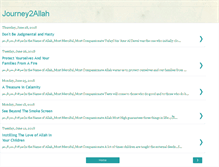 Tablet Screenshot of journey2allah.blogspot.com