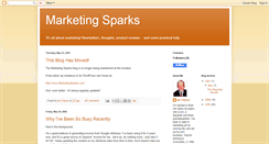 Desktop Screenshot of marketing-sparks.blogspot.com