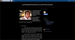 Desktop Screenshot of laporanpendahuluanpokjakes.blogspot.com