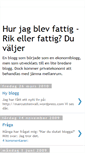 Mobile Screenshot of hurjagblevfattig.blogspot.com