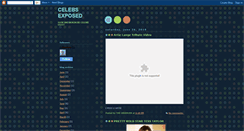 Desktop Screenshot of celebsxposed.blogspot.com