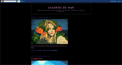 Desktop Screenshot of cuadrosdemar.blogspot.com