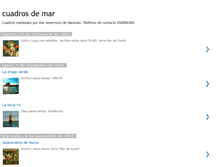 Tablet Screenshot of cuadrosdemar.blogspot.com