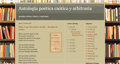 Desktop Screenshot of antologiacaotica.blogspot.com