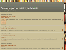 Tablet Screenshot of antologiacaotica.blogspot.com