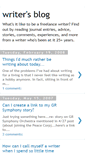 Mobile Screenshot of freelancewritersblog.blogspot.com