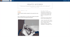 Desktop Screenshot of craftykitchen.blogspot.com