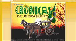 Desktop Screenshot of cronicasdeumbrasileiro.blogspot.com