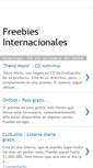 Mobile Screenshot of freebies-internacionales.blogspot.com