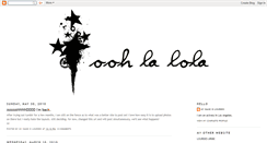 Desktop Screenshot of ooh-la-lola.blogspot.com