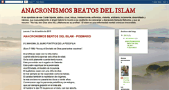 Desktop Screenshot of anacronismosbeatosdelislam.blogspot.com