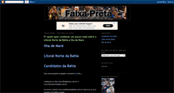 Desktop Screenshot of faixapreta.blogspot.com