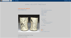 Desktop Screenshot of annavfreeman.blogspot.com