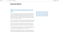 Desktop Screenshot of cosenotriplets.blogspot.com