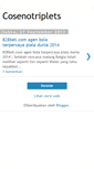 Mobile Screenshot of cosenotriplets.blogspot.com
