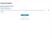 Tablet Screenshot of cosenotriplets.blogspot.com