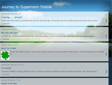 Tablet Screenshot of journeytosupermomstatus.blogspot.com