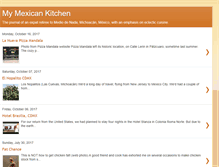 Tablet Screenshot of mexkitchen.blogspot.com