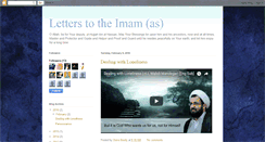 Desktop Screenshot of letterstotheimam.blogspot.com