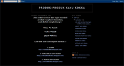 Desktop Screenshot of produkkayukokka.blogspot.com