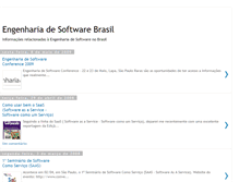 Tablet Screenshot of engenhariadesoftwarebrasil.blogspot.com