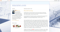 Desktop Screenshot of niazaini.blogspot.com