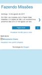 Mobile Screenshot of missoesfazendo.blogspot.com
