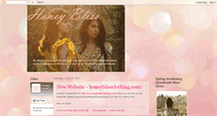 Desktop Screenshot of honeyblissclothing.blogspot.com