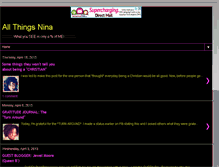 Tablet Screenshot of allthingsnina.blogspot.com