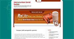 Desktop Screenshot of beratbadansihat.blogspot.com