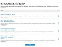 Tablet Screenshot of beratbadansihat.blogspot.com