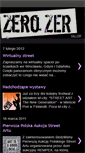 Mobile Screenshot of galeriazerozer.blogspot.com