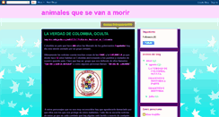 Desktop Screenshot of animalesquesevanamorir.blogspot.com