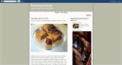 Desktop Screenshot of farmhousefoodie.blogspot.com