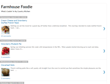 Tablet Screenshot of farmhousefoodie.blogspot.com