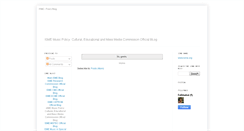 Desktop Screenshot of isme-policy.blogspot.com