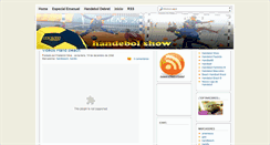 Desktop Screenshot of handebolshow.blogspot.com