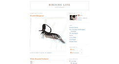 Desktop Screenshot of birdinglife.blogspot.com